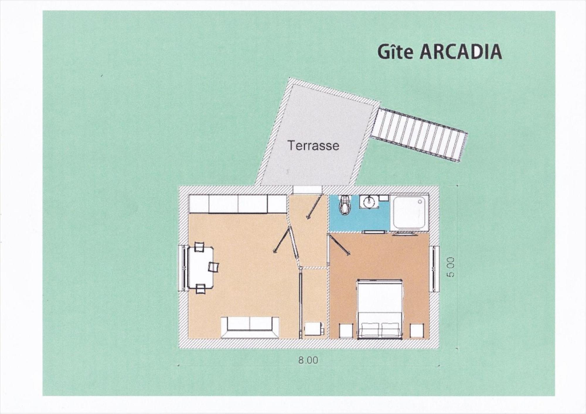 סנט-אמברואה Gite Arcadia מראה חיצוני תמונה